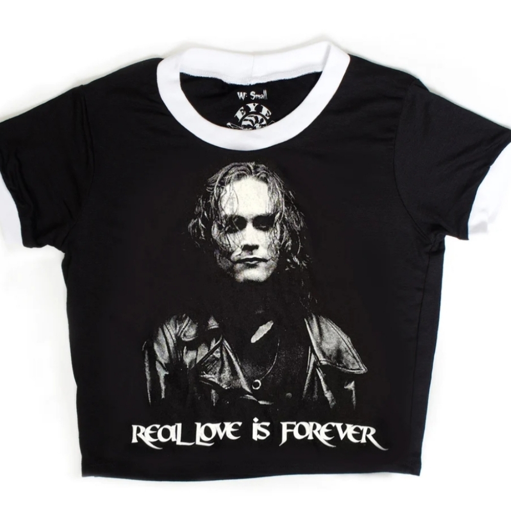 VERA'S EYE CANDY THE CROW RINGER TEE